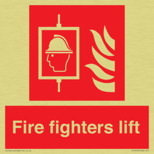 Fire fighters lift